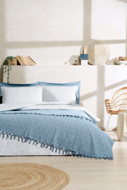 Özdilek Natural Çift Kişilik Pikeli Nevresim Takımı