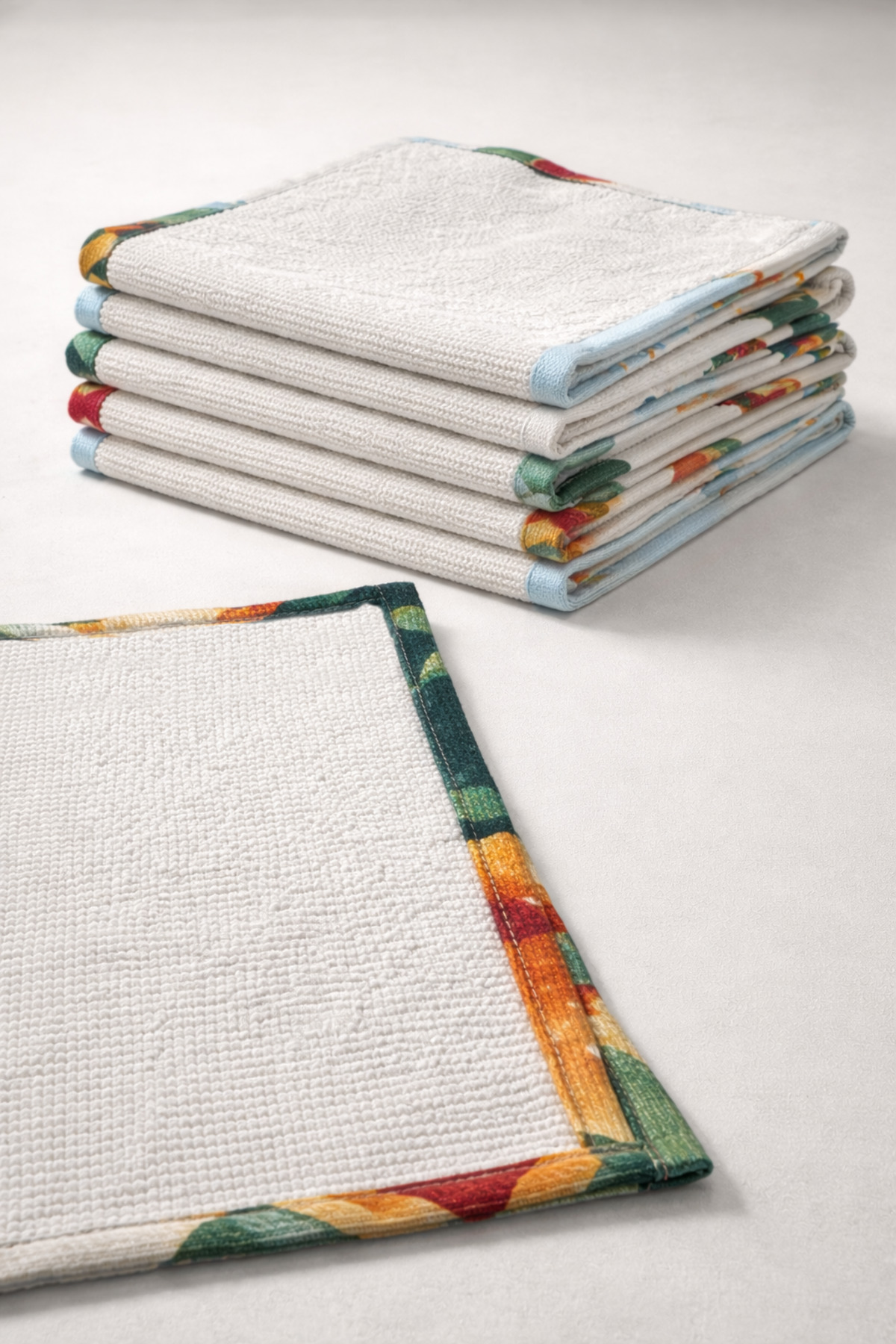 Pilloveland Desenli Mutfak Havlusu (2’li Set) | 30×50 cm - Narçiçeği - Görsel 2