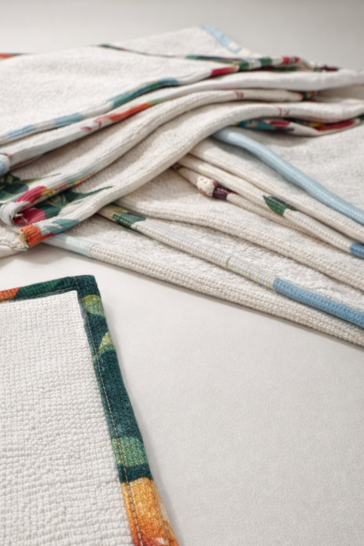 Pilloveland Desenli Mutfak Havlusu (2’li Set) | 30×50 cm - Narçiçeği - Görsel 3