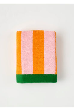 Bella Maison %100 Pamuk Line Yüz Havlusu Turuncu (50x70 cm)