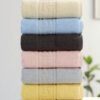 Anılsan 6'lı Lüx Karışık Greek El Havlusu - 50x90 Cm, 225 Gr, %100 Pamuk, Spa Ve Otel Havlusu