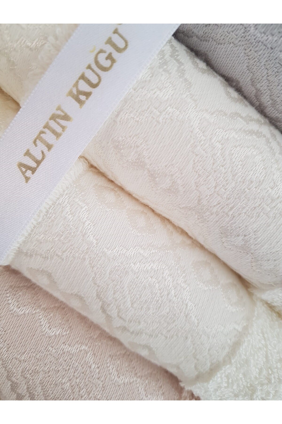 Özdilek Dory Yüz Havlusu 6 Adet- Pembe Krem Lila - Görsel 2