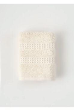 Bella Maison %100 Pamuk Peggy Yüz Havlusu Krem (50x90 cm)