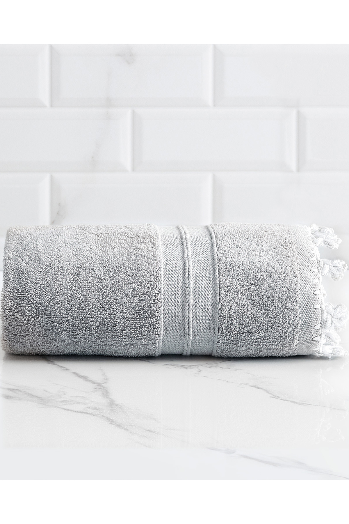 Madame Coco Ruth Kroşeli Yüz Havlusu - Görsel 3