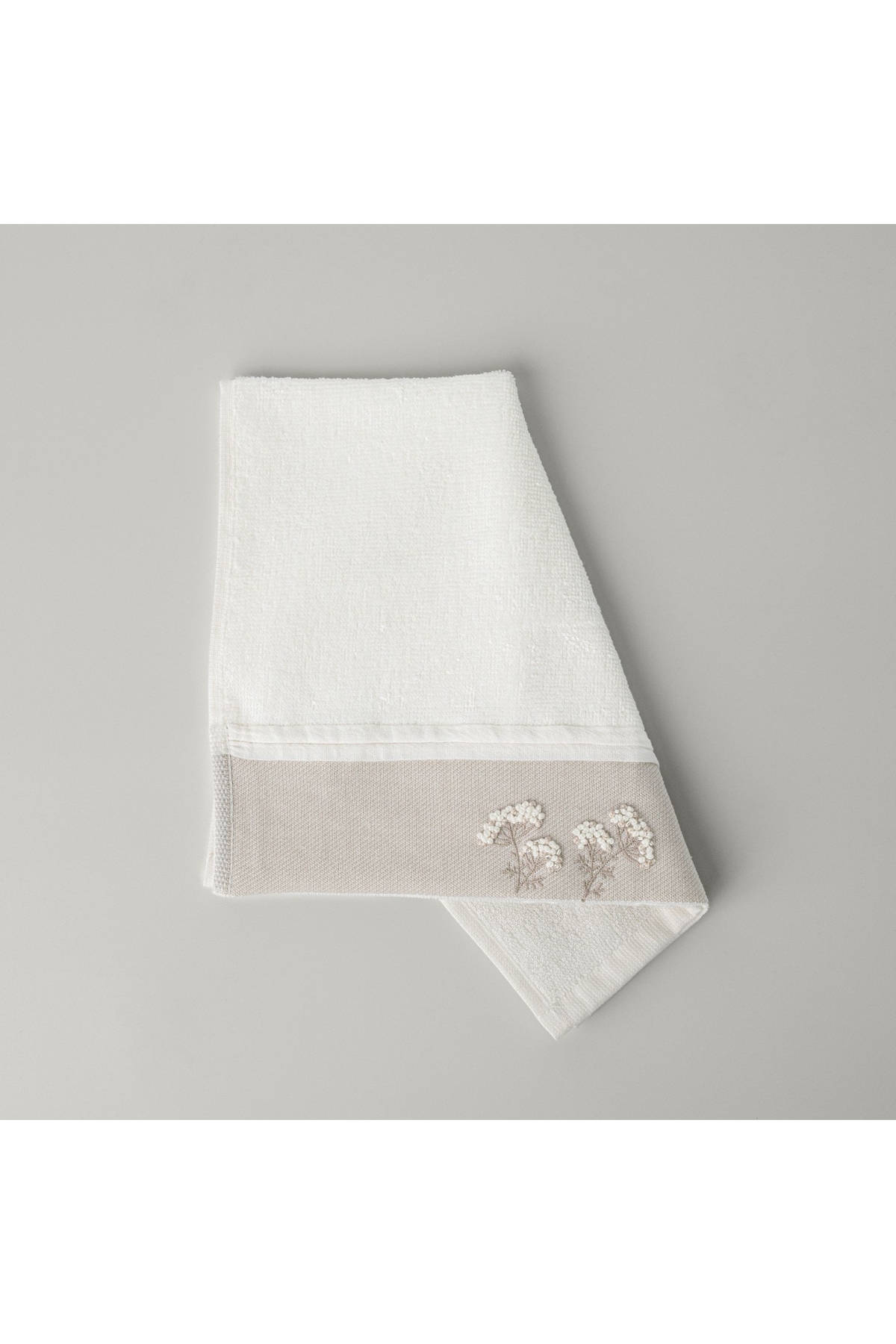 Linens Nora Bambu El Havlusu 30X45 Cm Ekru