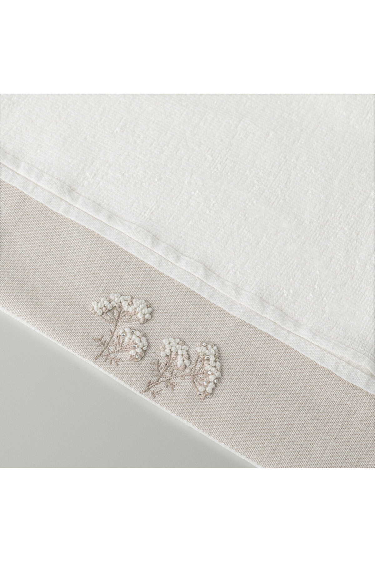 Linens Nora Bambu El Havlusu 30X45 Cm Ekru - Görsel 2