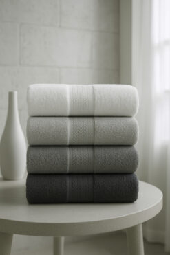 Casnack Veronica Small 4'lü Havlu Seti 50x90 cm