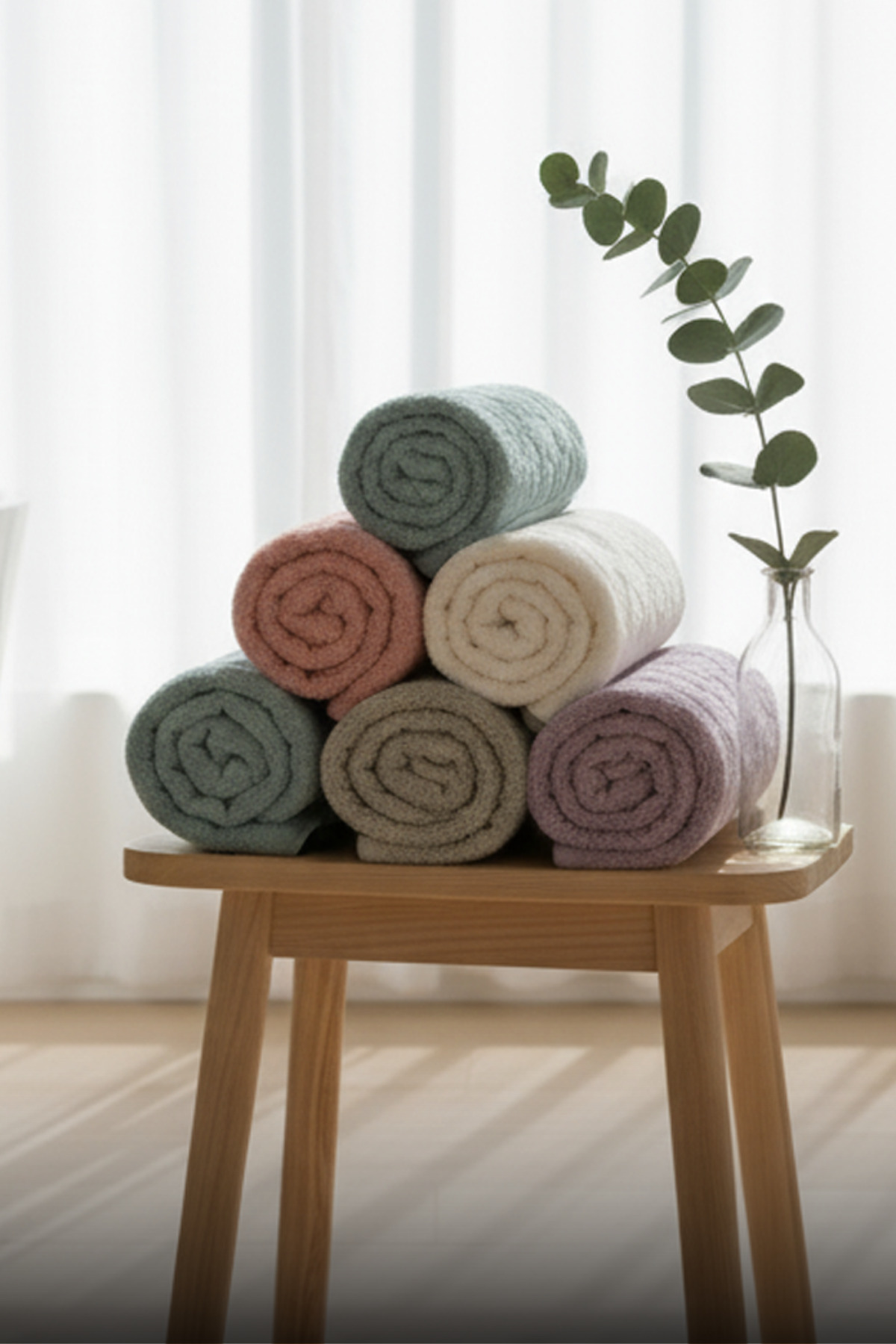 Çeyizim %100 Pamuk 6 Adet 30x50 Saçaklı El Havlusu | Mutfak Havlusu | Kurulama Bezi - Görsel 2