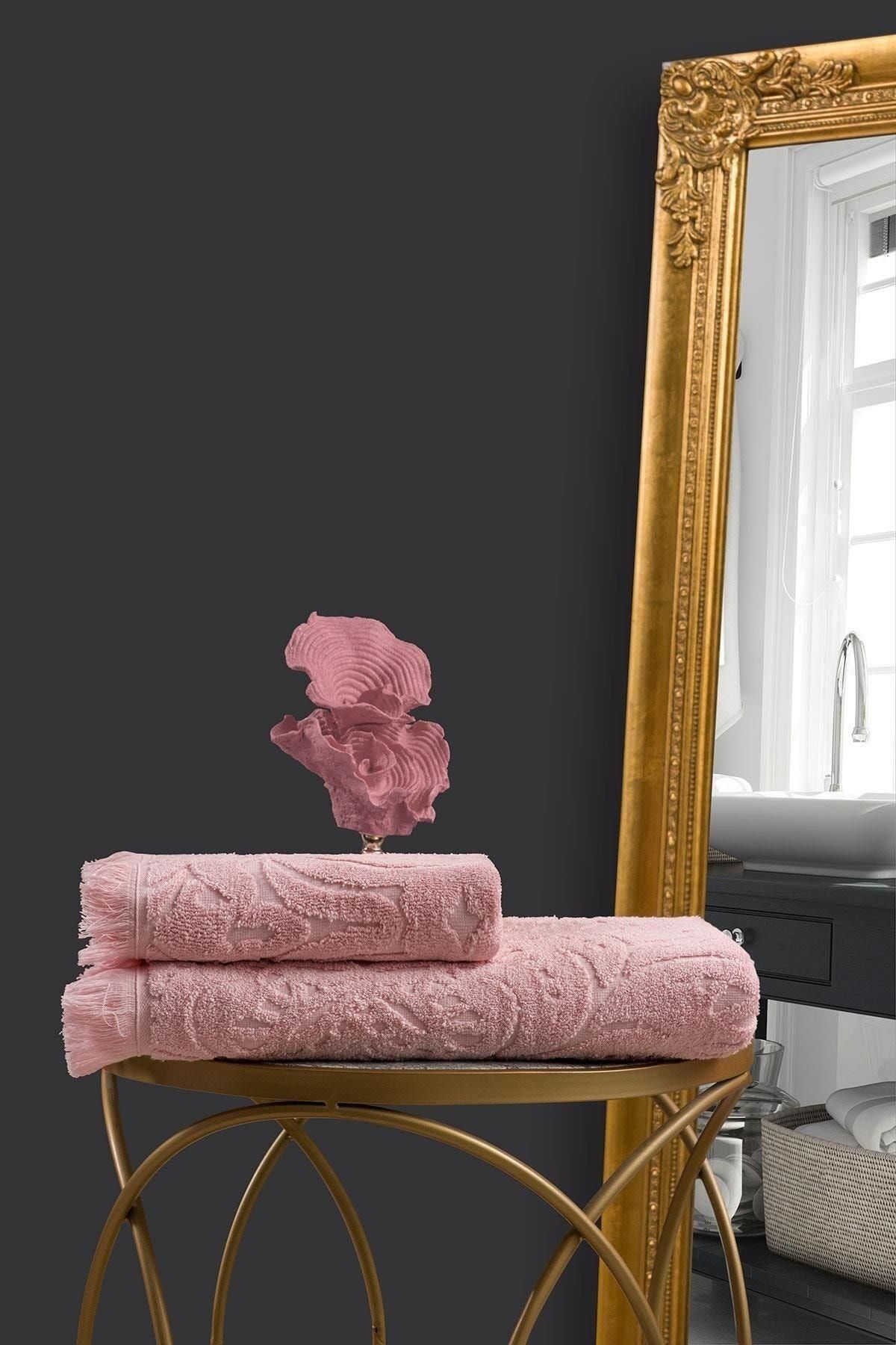 VAROL Jakaranda %100 Pamuk El Havlusu 50x90cm - Görsel 2