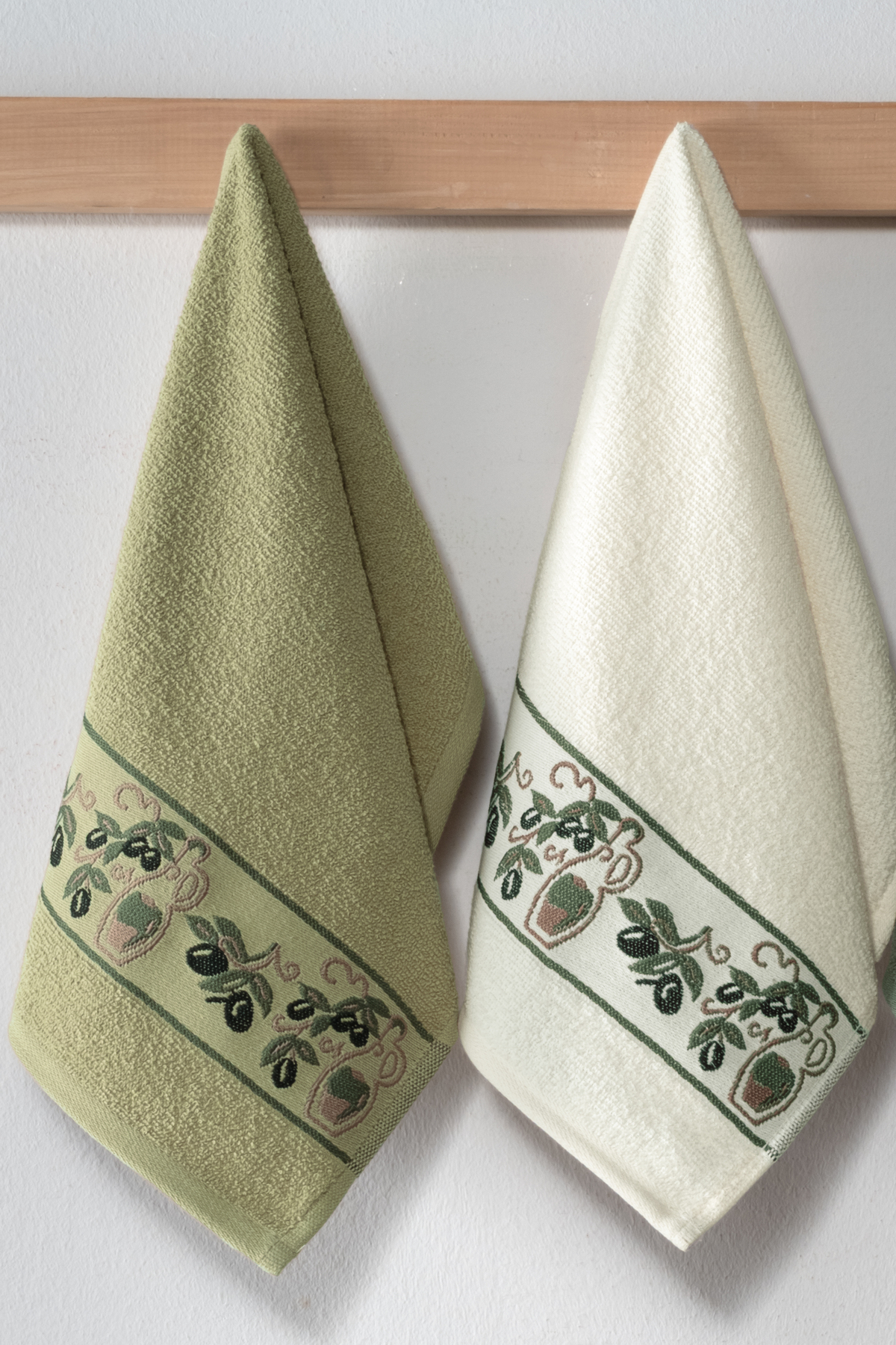 DNZGÜLCAN Desenli 6'lı Mutfak Havlusu Seti 30x50 cm | %100 Pamuk El Havlusu, Kurulama Bezi - Görsel 3