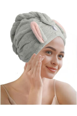 SB SizinBazar Pamuklu Saç Kurulama Bonesi Baş Havlu Saç Bonesi- Pamuklu Saç Bonesi