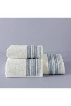 Taç Butik Doğu Ekspresi Pamuk Banyo Havlusu Beyaz 70x140