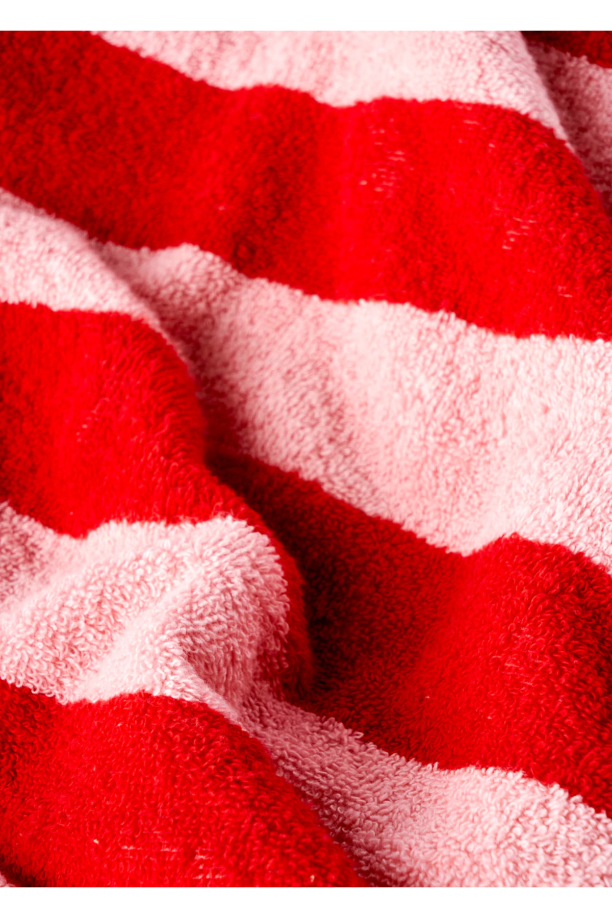 Bella Maison %100 Pamuk Line Banyo Havlusu Kırmızı (90x150 cm) - Görsel 2