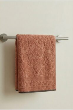 Anılsan Harmony Turuncu El Havlusu - 50x90 Cm, 230Gr, %100 Pamuk