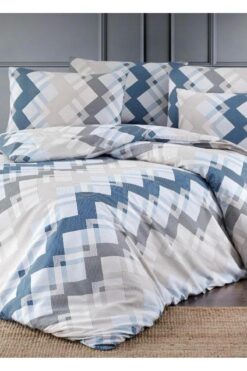 SENLİFE Belysima Lastikli Battal Nevresim Takımı Pamuklu