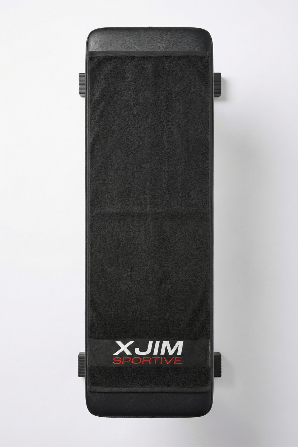 XJIM %100 Pamuk Siyah Spor Sporcu Havlusu Fitness Antrenman Gym Boks İçin Ter Emici Havlu Yumuşak 30x100 - Görsel 3