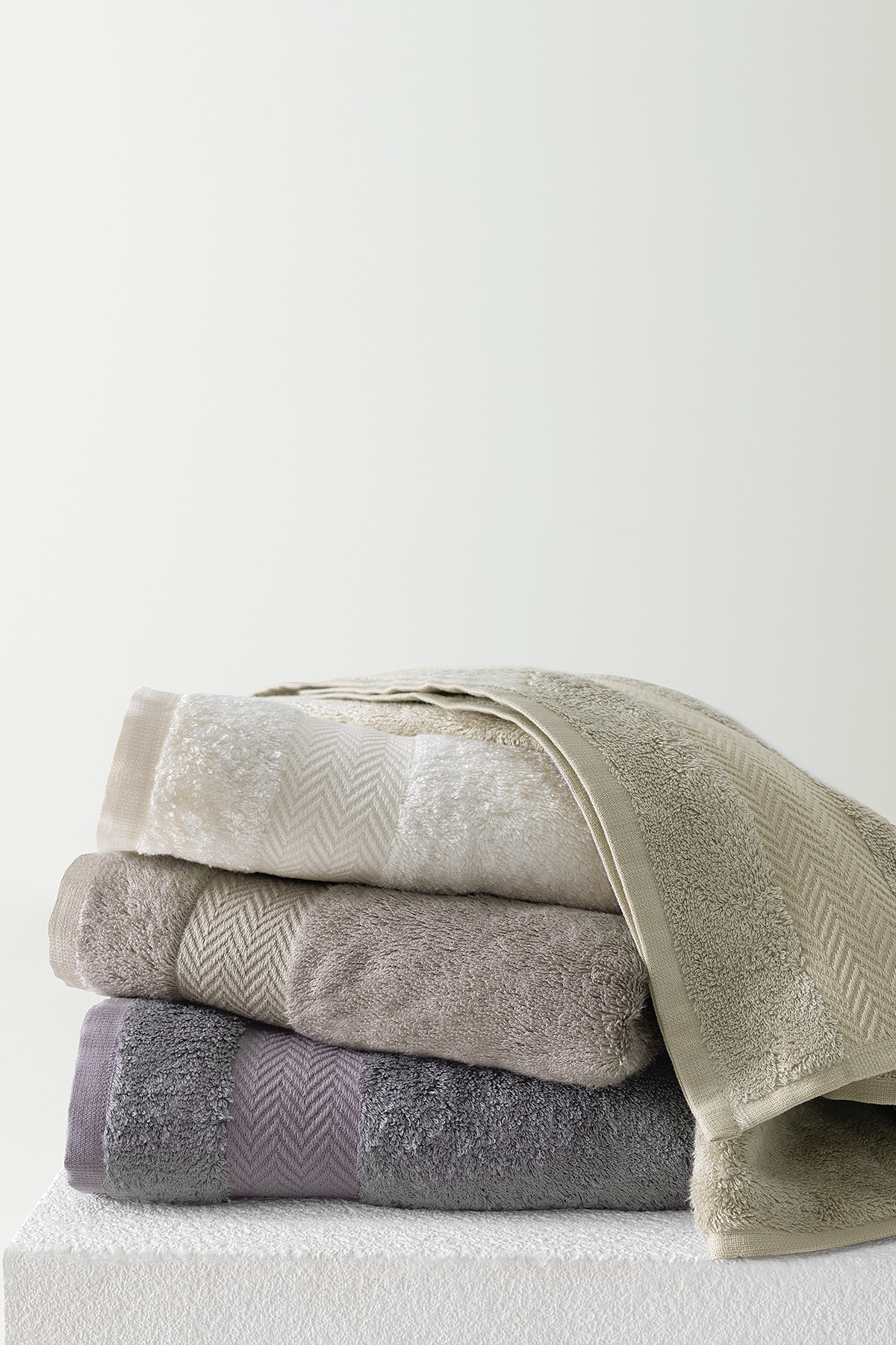 Yataş Esna %60 Pamuk-%40 Bambu El/ Yüz /Baş Havlusu, 50x90 cm (1 Adet) - Nil Yeşili - Görsel 3