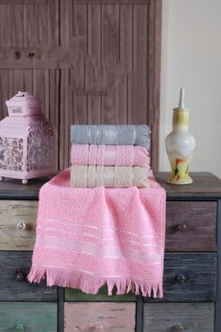 Zeynep Tekstil Holly | 3'lü El&Yüz Havlu Seti