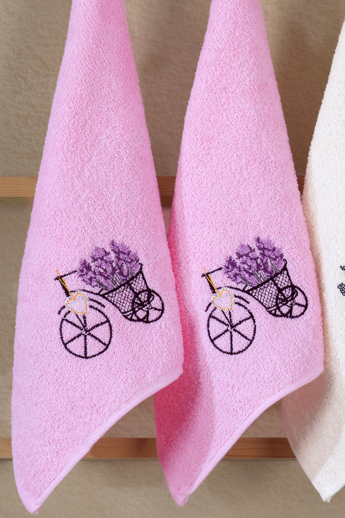 DNZGÜLCAN Mutfak Havlusu Seti 6'lı – %100 Pamuk El Havlusu | Yüz Havlusu – Çeyizlik - Görsel 3