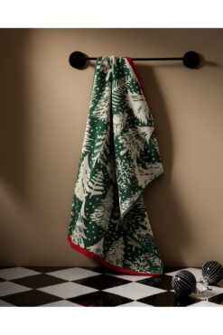 Madame Coco Belcour %100 Pamuk Yüz Havlusu - Yeşil - 50x70 cm