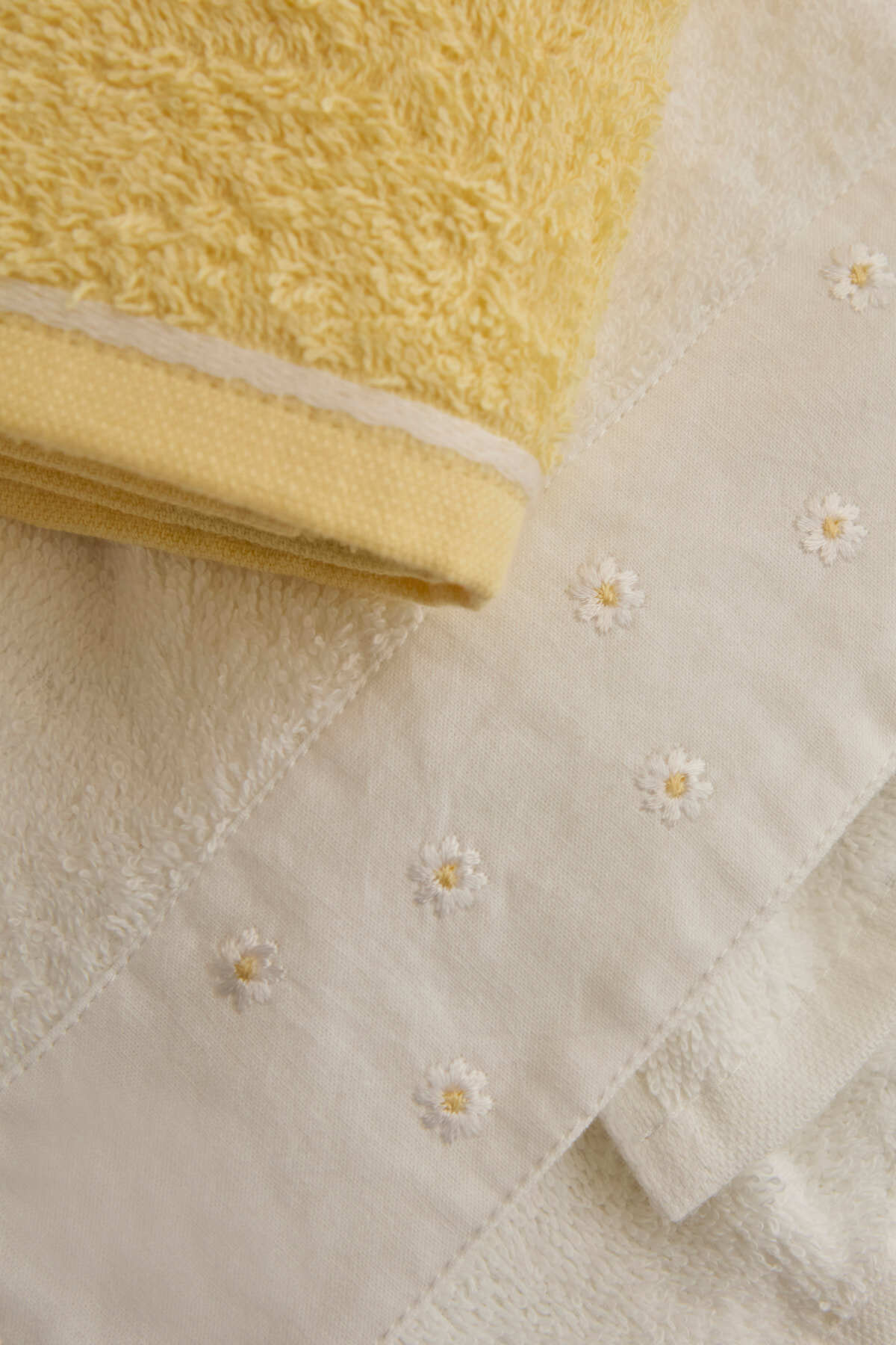 Kaşmir Home Tia 2'li Yüz Havlusu Set Offwhite - Görsel 2