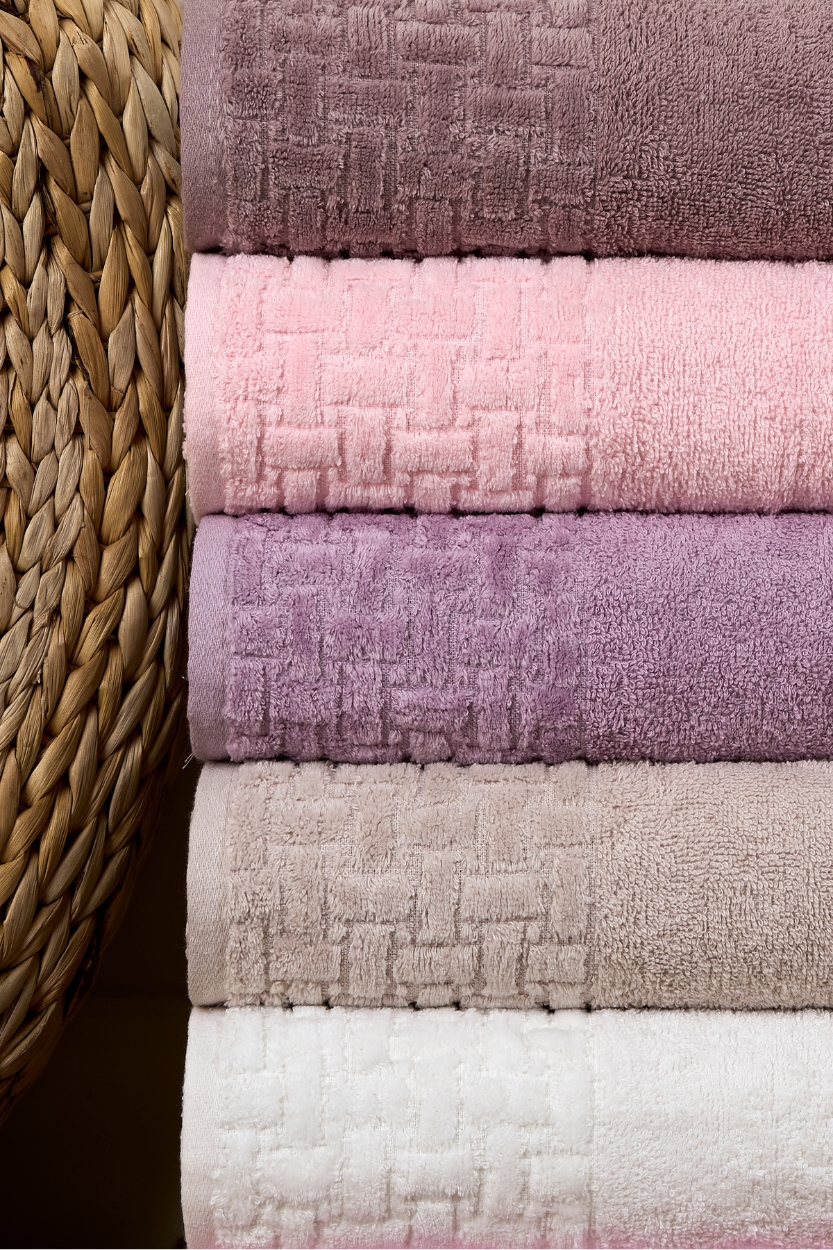 Miss Paris Home Örgü 6'lı El & Yüz Havlu Seti %100 Pamuk 50x90 Cm - Görsel 2