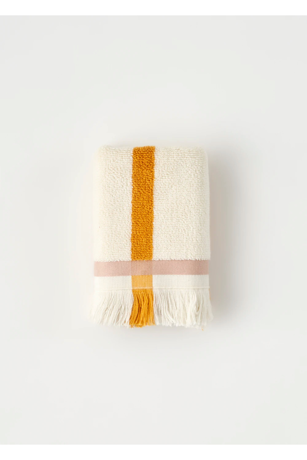 Bella Maison %100 Pamuk Ella El Havlusu Hardal (30x50 cm)