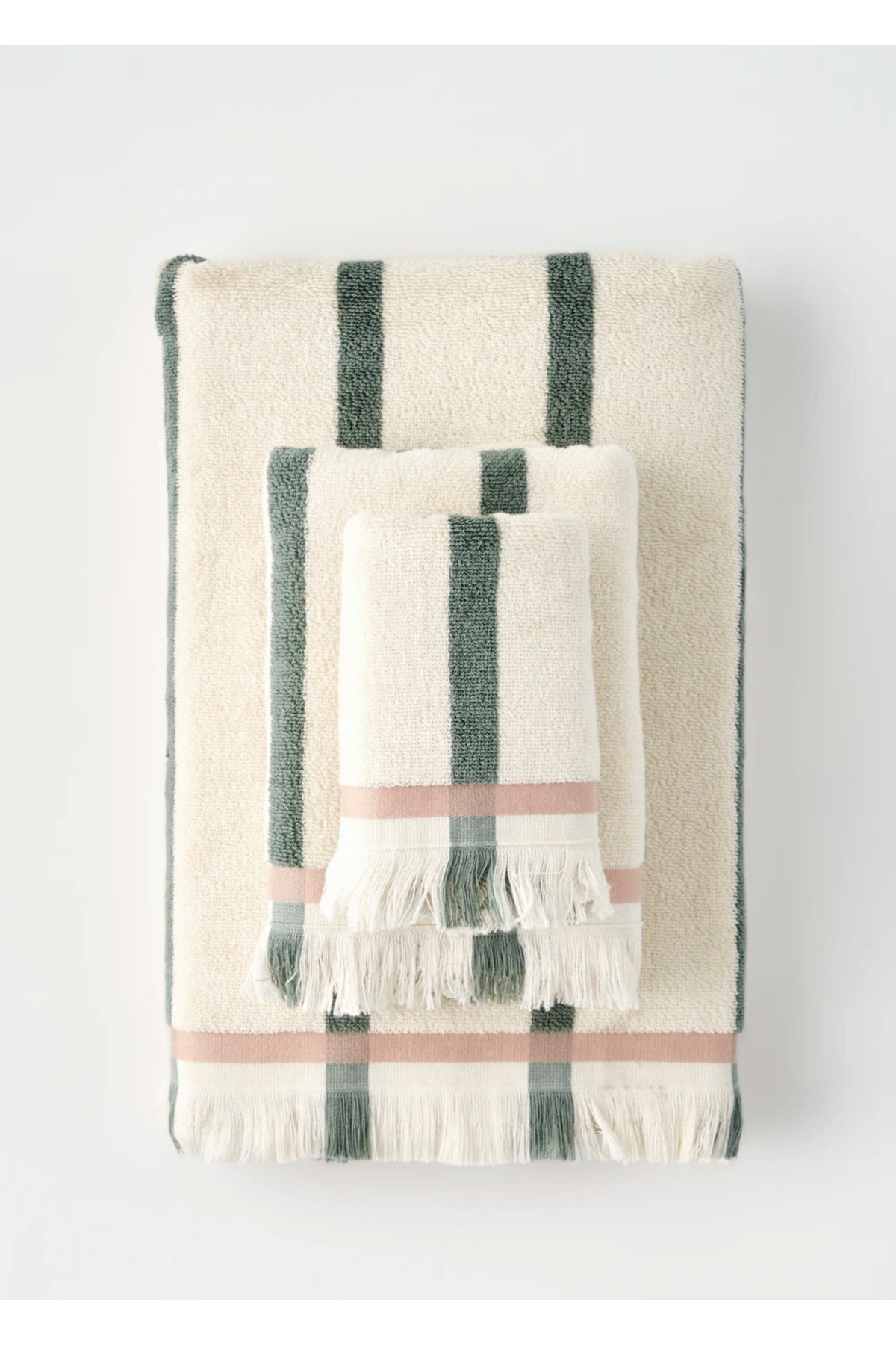 Bella Maison %100 Pamuk Ella El Havlusu Yeşil (30x50 cm) - Görsel 3