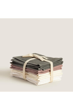 Chakra Sobeska %100 Pamuk 8'li El Havlusu Seti 30x40 cm