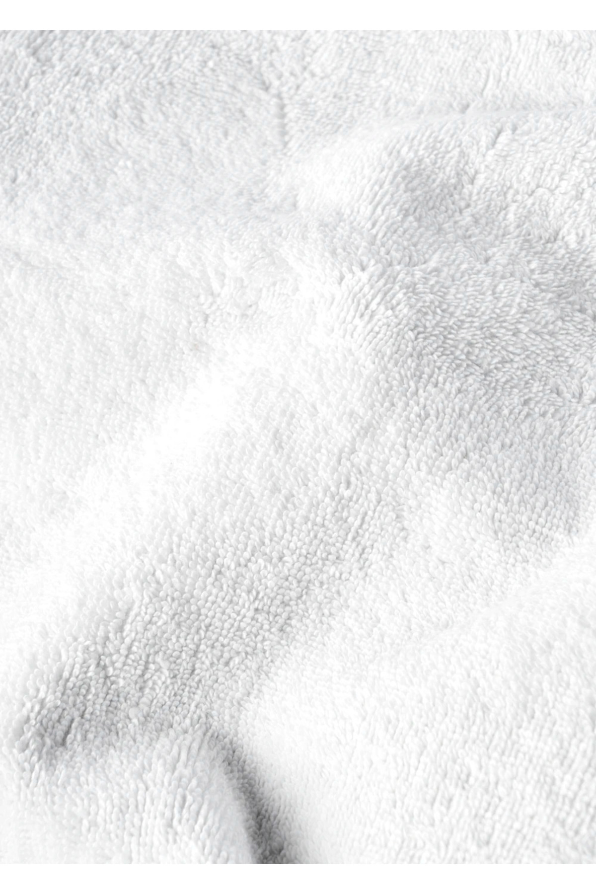 Bella Maison %100 Pamuk Premium Dorita Ayak Havlusu Beyaz (50x70 cm) - Görsel 2