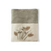 Altınbaşak Lana Bambu Nakışlı El Havlusu 50 x 90 Yağ Yeşili