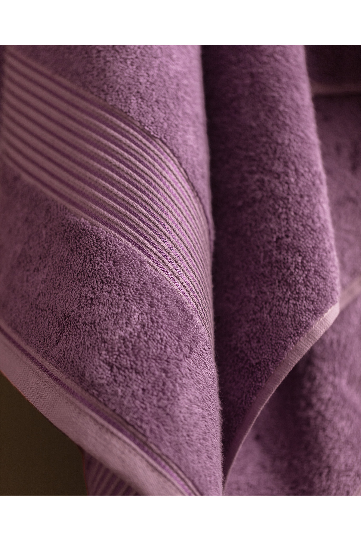 Madame Coco Clarette Yüz Havlusu - Mor - 50x80 cm - Görsel 3