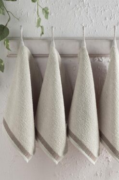 Mürdüm Home 30x30cm 6 Parça Küçük El Havlusu | Yüz Havlusu | Misafir Havlusu