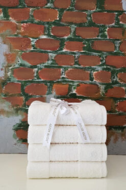 Özdilek Elissa Havlu 4 Adet - Krem