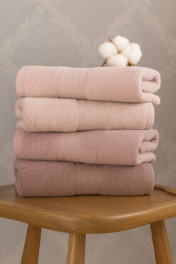 Formeya 4'lü %100 Pamuk El Yüz Havlu Seti 50x85 cm-4 adet El Havlusu Seti