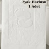 KAMİZ Soft Pamuklu Ayak Havlusu – Yüksek Emiciliğe Sahip Banyo Paspası Ayak Havlusu Banyo Paspası(1 Adet)