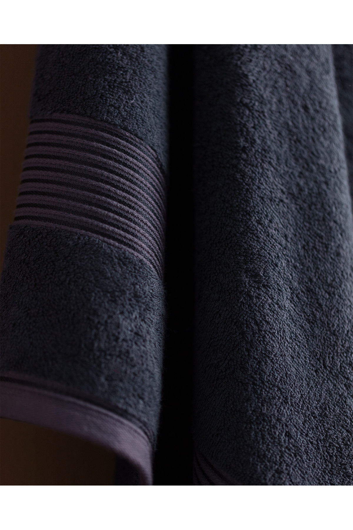 Madame Coco Clarette Banyo Havlusu - Lacivert - 90x150 cm - Görsel 3