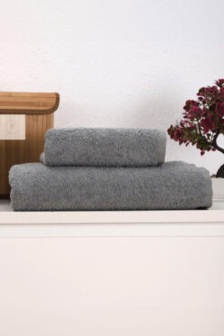 Mira Home 2 Parça Kadın / Erkek Banyo Duş Hamam Havlu Seti 90x150 Cm %100 Pamuklu