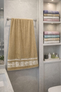 Femm Havlu 6’LI BAMBU BANYO HAVLUSU