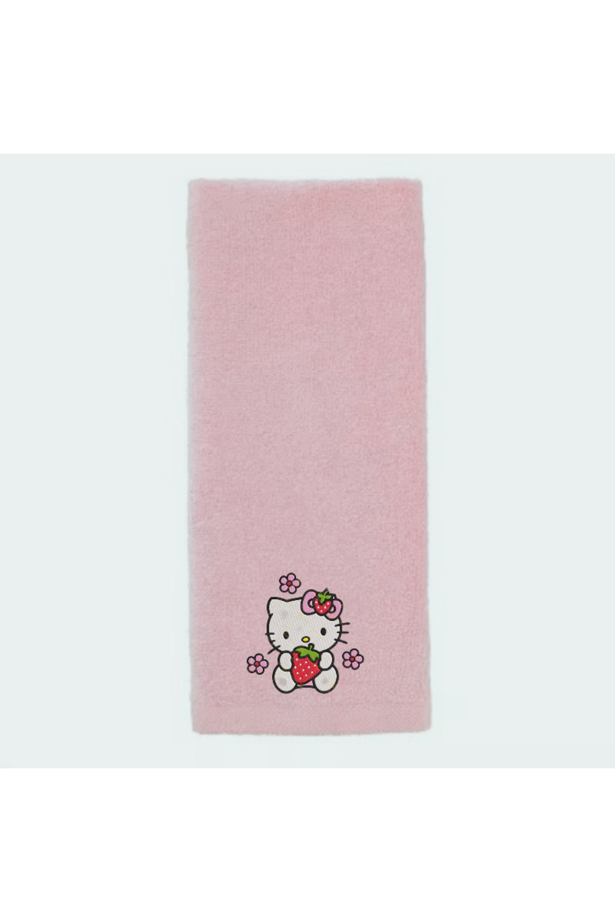 Ursa HELLO KİTTY ÇİLEK NAKIŞLI ÇOCUK HAVLUSU 30X50
