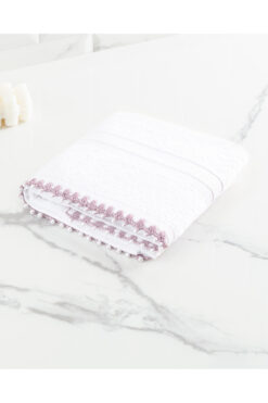 Madame Coco Marla Kroşeli Yüz Havlusu