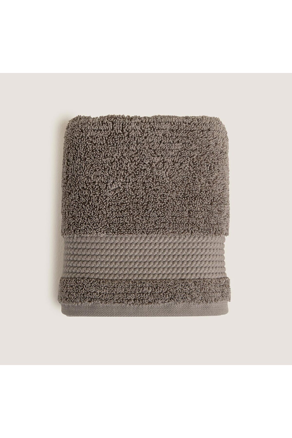 Chakra Eva Cotton Yüz Havlusu 50x90 Cm Vizon