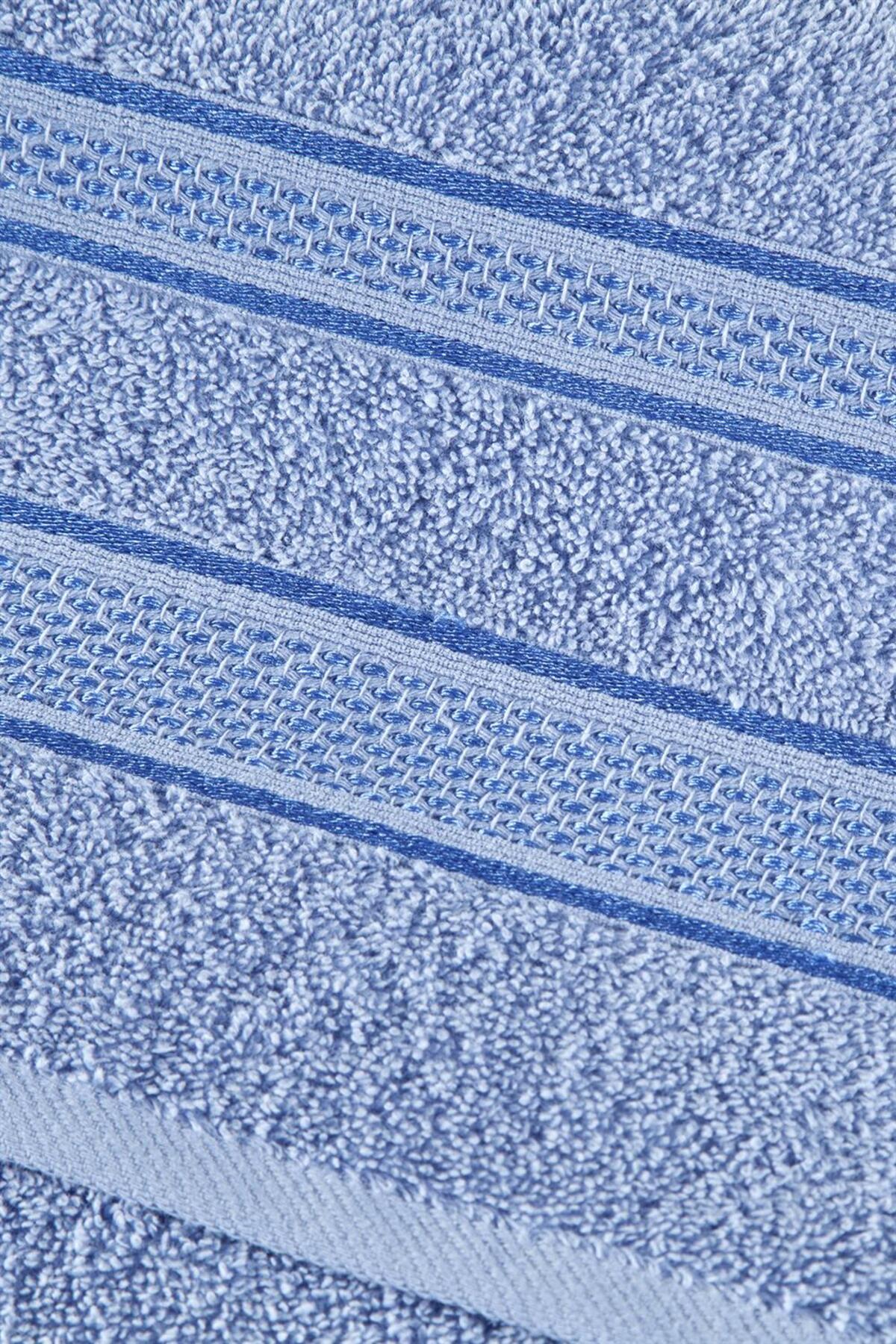 Mürdüm Home Harmony %100 Pamuk Ekstra Yumuşak Modern Havlu Seti - Görsel 3