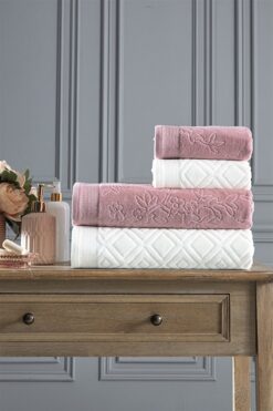 Özdilek Pastoral Best Set (hamam Takımı) R.amatise-krem