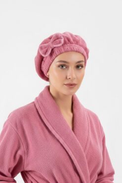 Ender Home CottonVerse Saç Kurulama Bonesi – %100 Pamuk , Fiyonklu