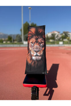 OXIUM BEAR Pamuklu Yeni Nesil Fitness Spor Havlusu - Dijital Baskılı - Hızlı Kuruyan Mikrofiber | ASLAN