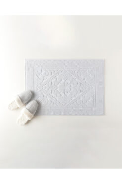 Madame Coco Mathilda Ayak Havlusu - Gri - 50x70 cm