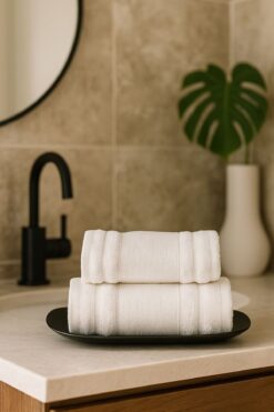 SARİNA renkli bir dünya LUXURY SOFTNES 50X90 + 70X140 2'Lİ BANYO HAVLUSU/HAVLU TAKIMI/HAVLU SETİ/HAMAM SETİ/ ÇEYİZ HAVLUSU