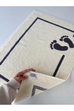 MYSOFTHOME Punch Nakışlı Ayak Havlusu - Motifli