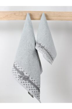 Ender Home Love El & Yüz Havlusu – 2’li, %100 Pamuk